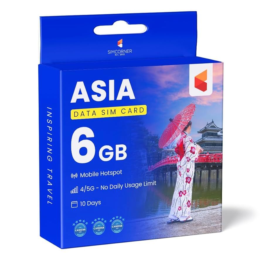 Asia Travel SIM